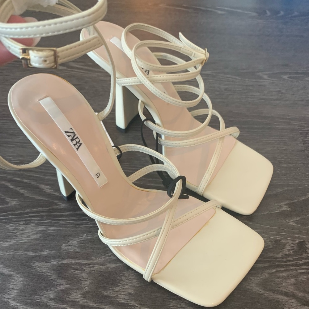 Zara stappy heels